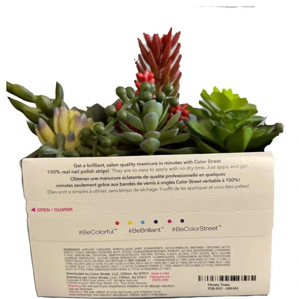 New Color Street Nail Polish Strips • Dream Team Overlay - Picture 2 of 4